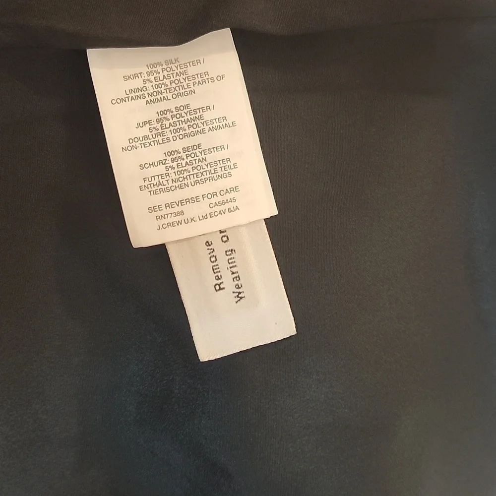 J.crew Elegant Black & Cream Women's Skirt